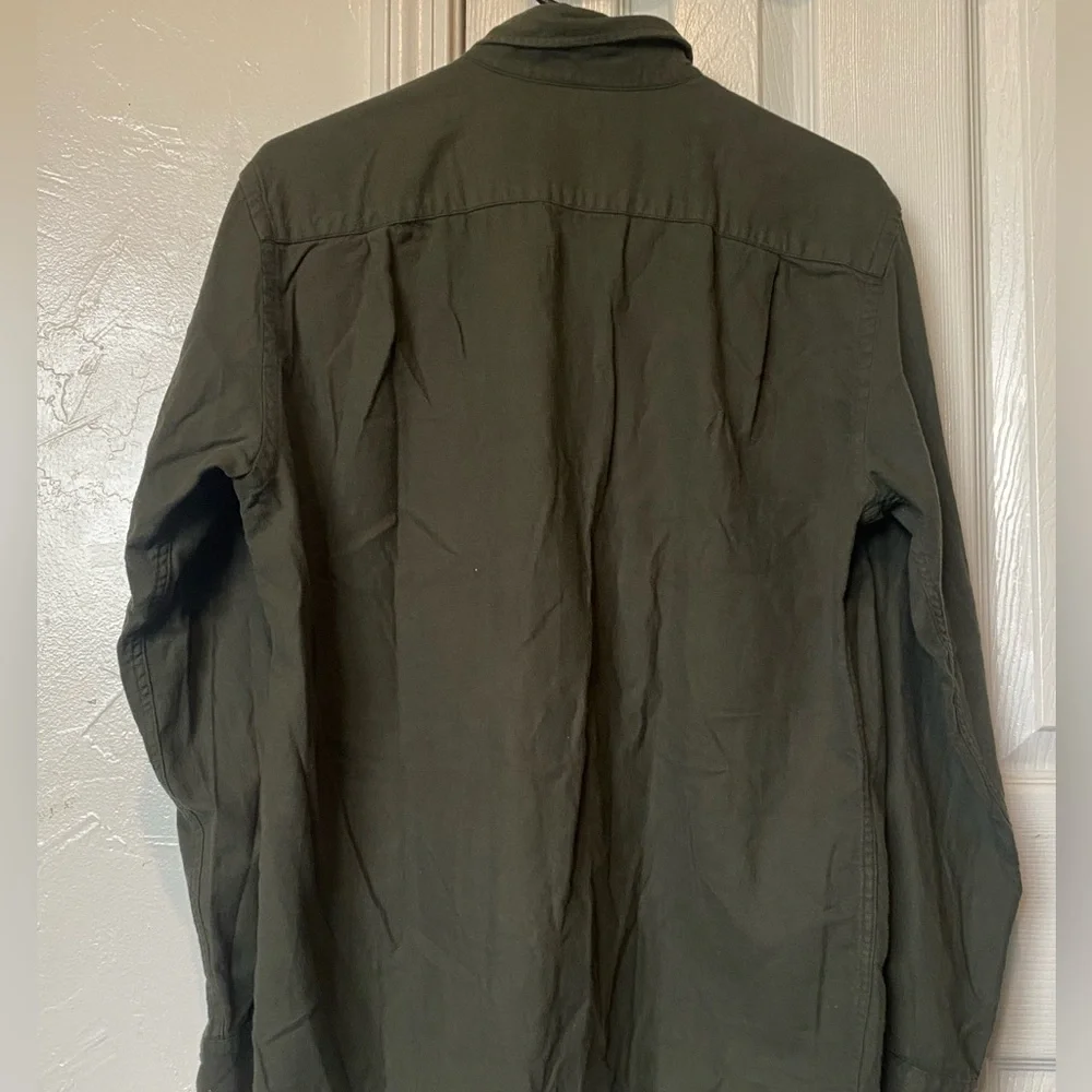 Uniqlo Green Button Up - Picture 5 of 5
